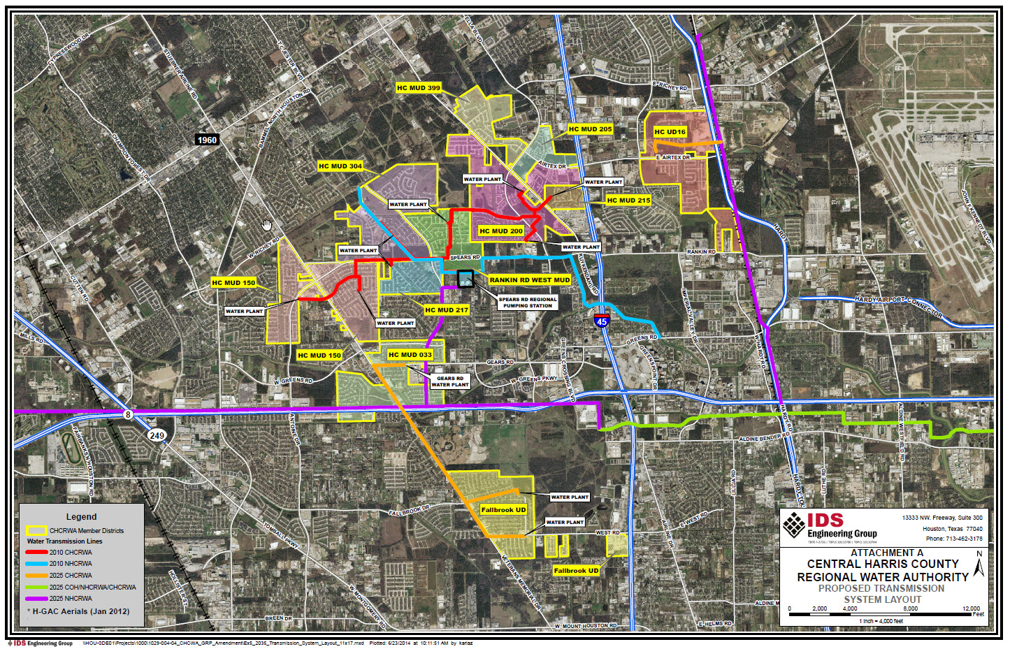 CHCRWA Proposed Transmission System Layout